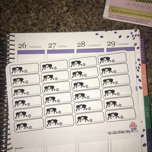 Wrestling stickers. Perfect for any planner!