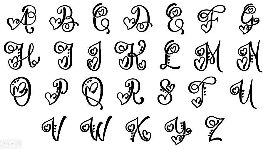 Personalized Swirl Heart Monogram Sticker, Custom Yeti Tumbler Decal ...