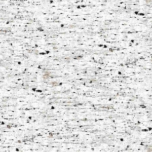 May include: White wood texture with black and brown speckles. The wood has a natural grain pattern.