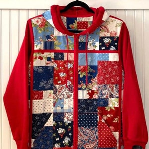 PDF Pattern for Charming Hoodie Sweatshirt Jacket  JMD212