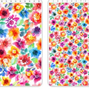 Sew Spring Floral by Jason Yenter from In the Beginning Fabrics. Large Floral 2SSP 1 Multi, Small Floral 3SSP 1Multi Gorgeous fabrics