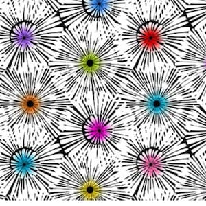 Colorful Burst by Jason Yenter from In the Beginning Fabrics. 2COL-1