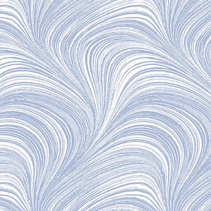 May include: A seamless pattern featuring a flowing, abstract design. The pattern consists of wavy, textured lines in a light blue hue against a white background. The design evokes a sense of movement and fluidity, suitable for various applications.