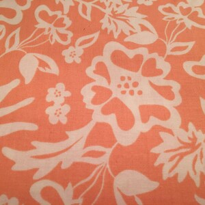 Peaches, corals and teals from several manufactures (listed below) for your special projects. Quilt shop excellent quality cotton fabric White floral / peach