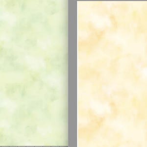 Bunnies and Blooms Tonal Cloud by Leslie Trimbach for P & B Textiles. 5664G Green, 5664Y Yellow