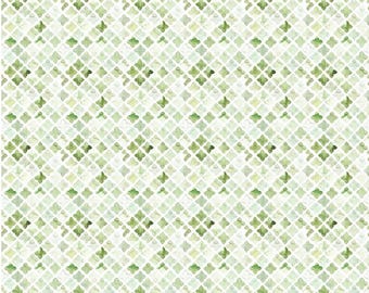 Butterfly Fantasy Crosses by Jason Yenter for In the Beginning Fabrics. 9BF-1 Green