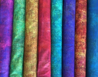 Halcyon Brushed by Jason Yenter for In the Beginning Fabrics. 12HN1 through 12HN8