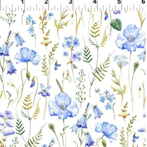 Periwinkle Spring Field by Jason Yenter for In the Beginning. 9PS-1 Periwinkle
