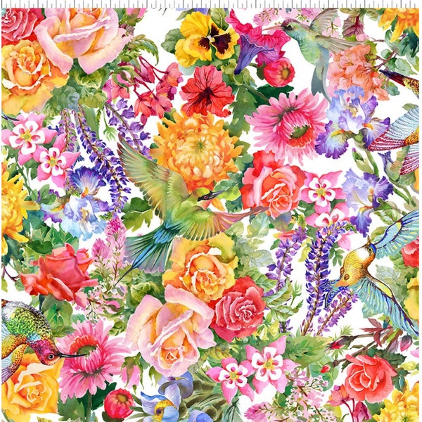 Decoupage Allover by Jason Yenter for In the Beginning Fabrics. 3DC 1 Multi