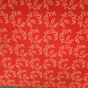 Peaches, corals and teals from several manufactures (listed below) for your special projects. Quilt shop excellent quality cotton fabric Coral leaf/vine