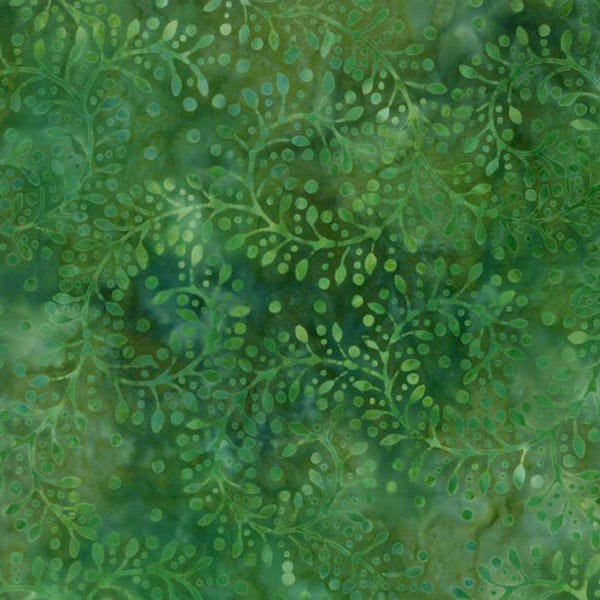 Wilmington Batiks Green Fern 1400 22219 774