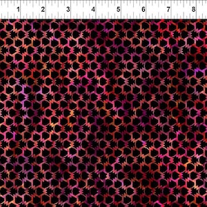 Sci Fi Thermal in Red from In the Beginning Fabrics by Jason Yenter. 6SCI-1