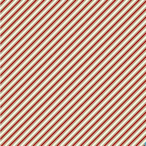 Cardinal Cozy Cream Diagonal Stripe by Nancy Mink for Wilmington Prints 33896-137
