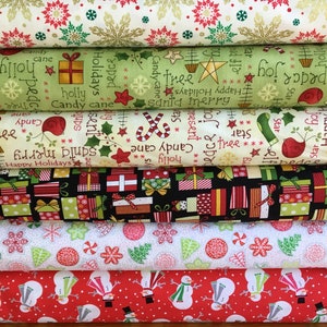 Choose from several darling Christmas prints. Assorted manufacturers.