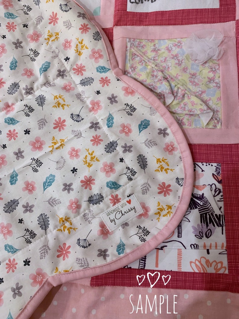 Sew Cozy Custom Onesie Memory Keepsake Baby Clothes Quilt Etsy