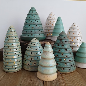 Décorations pour sapin de Noël : photophores, bougeoirs et petites décorations pour sapin.