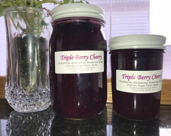 Triple Berry Cherry Jam