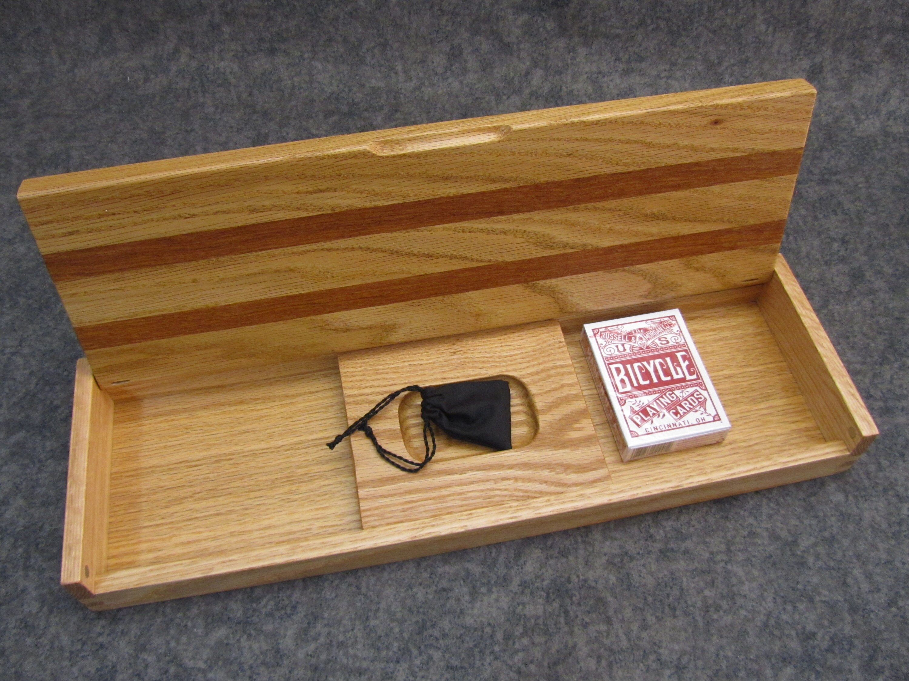 Handcrafted Cribbage Board with Card and Peg Storage a perfect Etsy