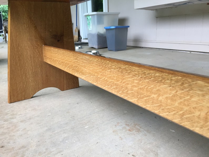 Banco exterior de madera con acabado de grado marino | Etsy