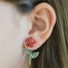 see more listings in the Spring & Flower Earrings section