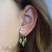 see more listings in the Spring & Flower Earrings section