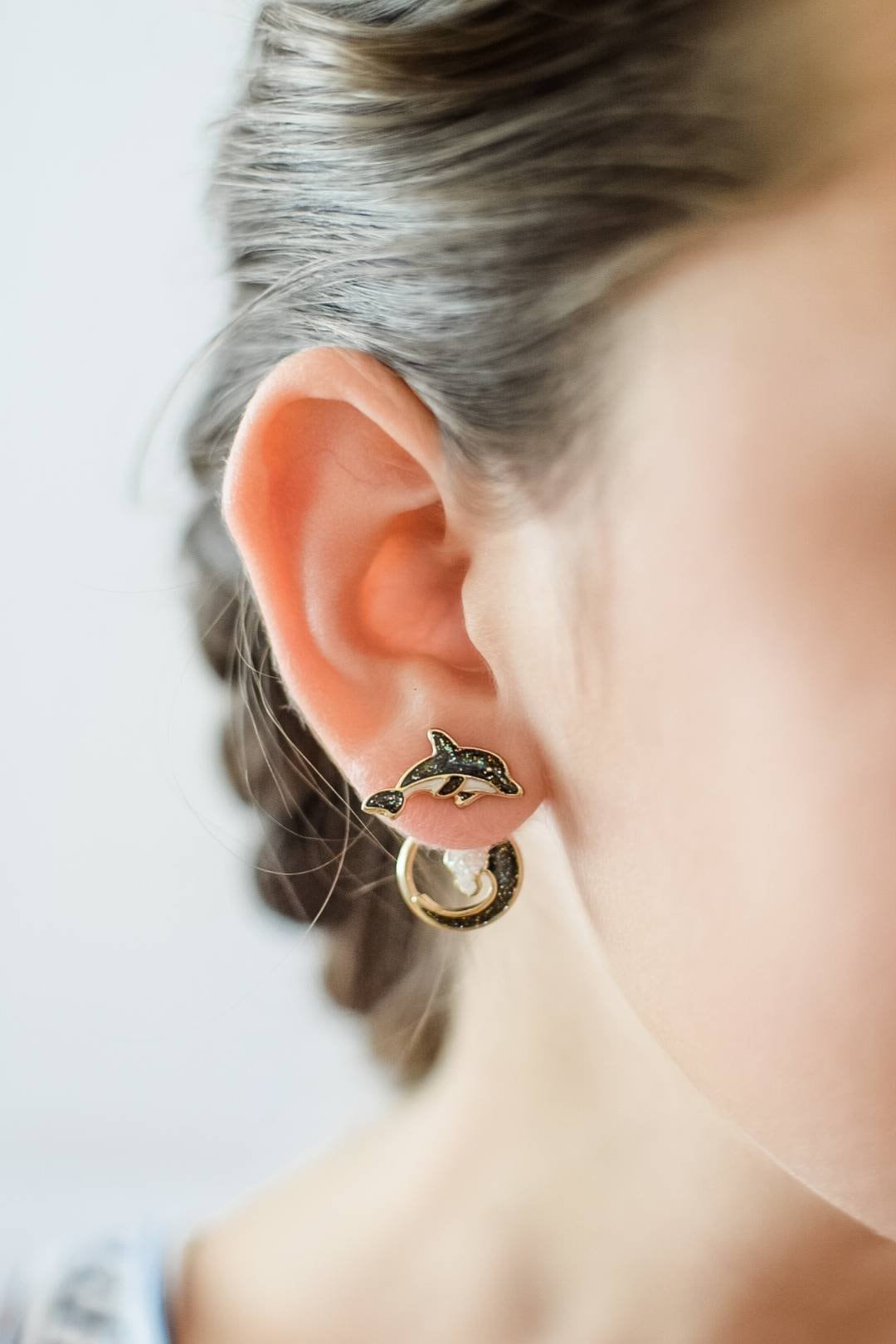 Kids Dolphin Earring - Etsy Canada