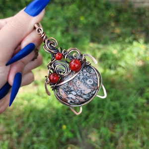 Witch Cauldron Wiccan Necklace Halloween Jewelry Samhain - Etsy