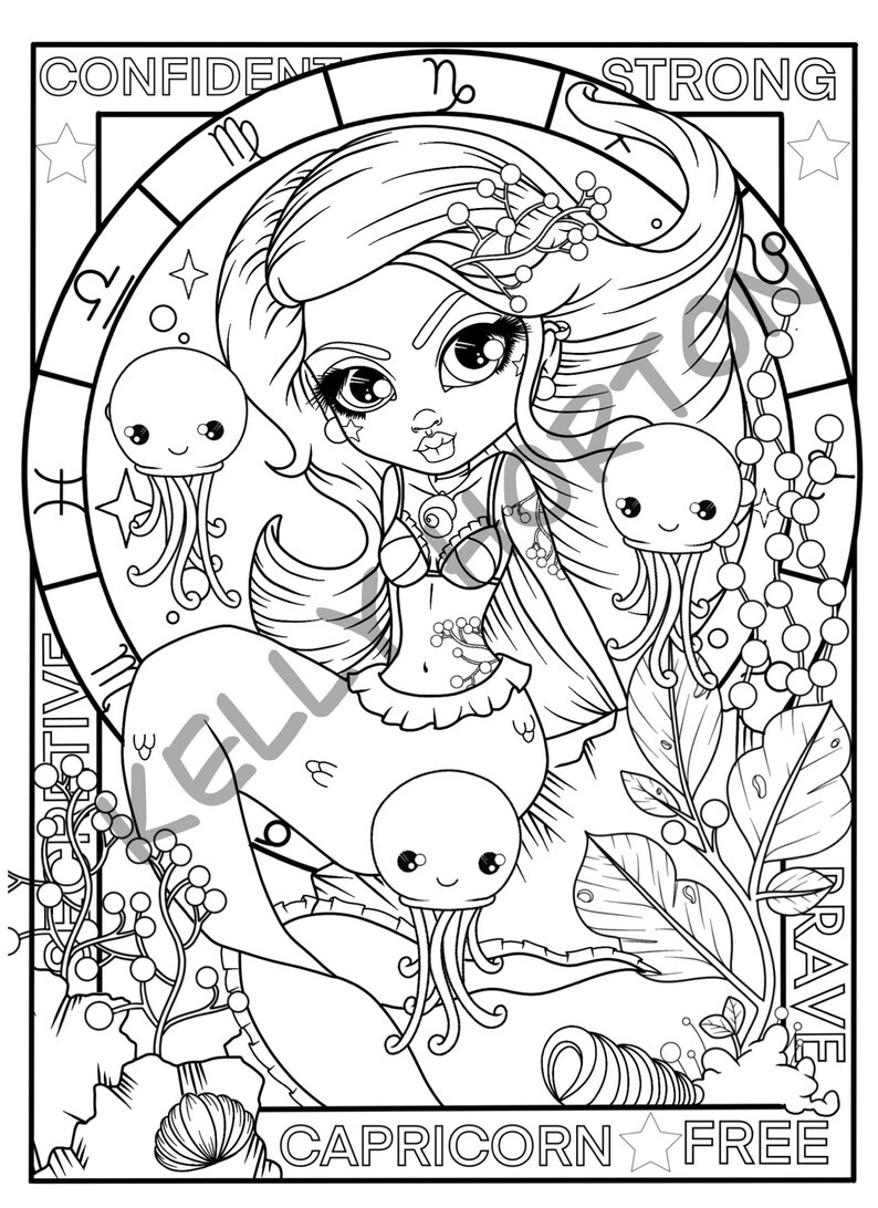 Zodiac Darlings colouring pages From the Darling ...