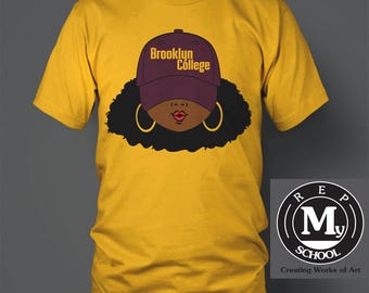 Brooklyn College, Brooklyn, BC, College shirts, Black college student, HBCu, Black College, HBCu tshirts, HBCU, HBCU Apparel