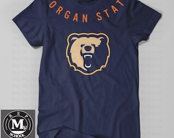 Morgan State University, Morgan State, Camisas universitarias, Estudiante universitario negro, HBCu, Black College, Camisetas HBCu, HBCU, Ropa HBCU