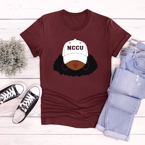 NCCu Kleidung, Zeichnung, Zeichnung, Hbcu Shirt, Hbcu Bekleidung, Hbcu Bekleidung, Swag, Hbcu Hoodie, Hbcu Sweatshirt, nickelfreies Sweatshirt. HBCU Shirt, HBCU Shirts