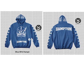 Hbcu, Hampton, sudadera hbcu, ropa HBCU, ropa universitaria negra, sudadera con capucha Hbcu, sudadera Hbcu, sudadera universitaria negra, HBCU