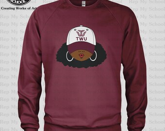 Texas Women University, TWU, HBCu, TWU shirt, College Apparel, College shirt, HBCu Apparel, HBCu Sweatshirt, Black College Sweatshirt