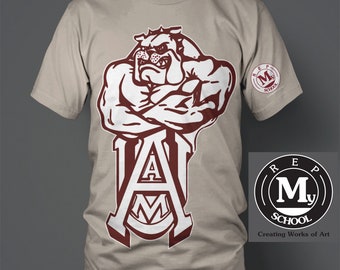 AAMU, AAMu Bulldog, AAMU Apparel, HBCU Shirt, Hbcu tshirt, College Swag, Black College shirt, HBCu, Custom Your School