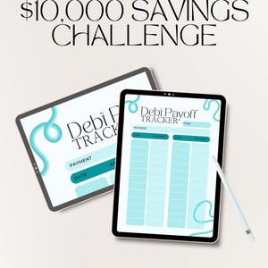 Debt Payoff Tracking BUNDLE | Saving Plan | Goodnotes Template | Goal ...