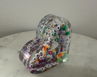 Eras Tour Friendship Bracelet Keepsakes | Epoxy Resin Friendship Bracelet Holder