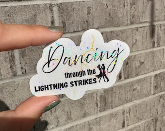 Opalite | Showgirl Lyrics | The Fate of Ophelia |In my Showgirl Era | Showgirl Stickers | Stickers | Dancing Through the Lightening Strikes