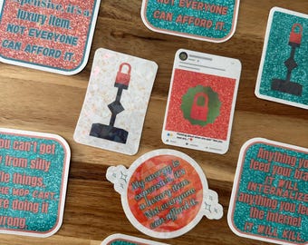 Showgirl Stickers | My Energy is Expensive  | In my Showgirl Era | New Era | Era 12 | Stickers