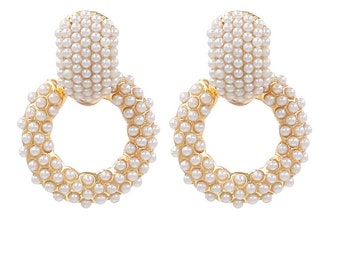 Nevaeh Chandelier Pearl Earring