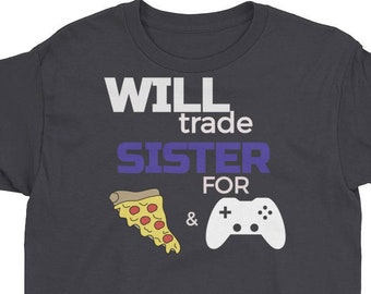 Born Game Kids T-Shirt Gaming Gamer T Shirt School Tshirt Sizes 5-15