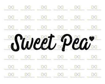 Download Sweet Pea Svg Etsy