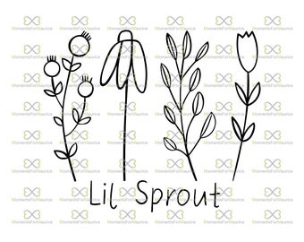 Free Free 119 Little Wildflower Svg SVG PNG EPS DXF File