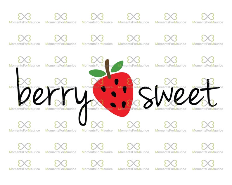 Download Berry Sweet Berry Sweet Svg Sweet One Svg Strawberry Svg ...