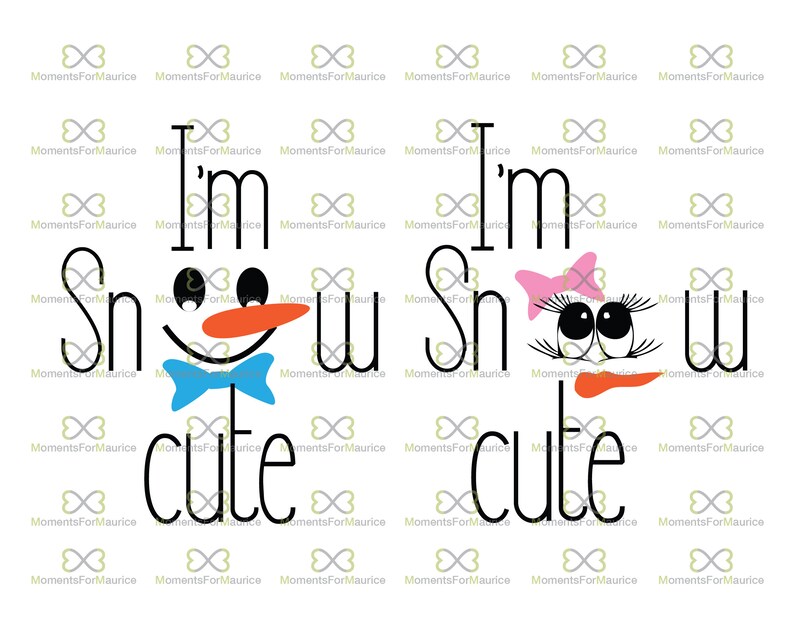 Download I'm Snow Cute Snow Svg Snow Cut File Baby Gril Svg | Etsy