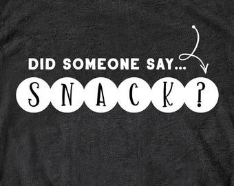Funny Toddler Snack Shirt SVG, Boy Shirt Design (Digital Download)
