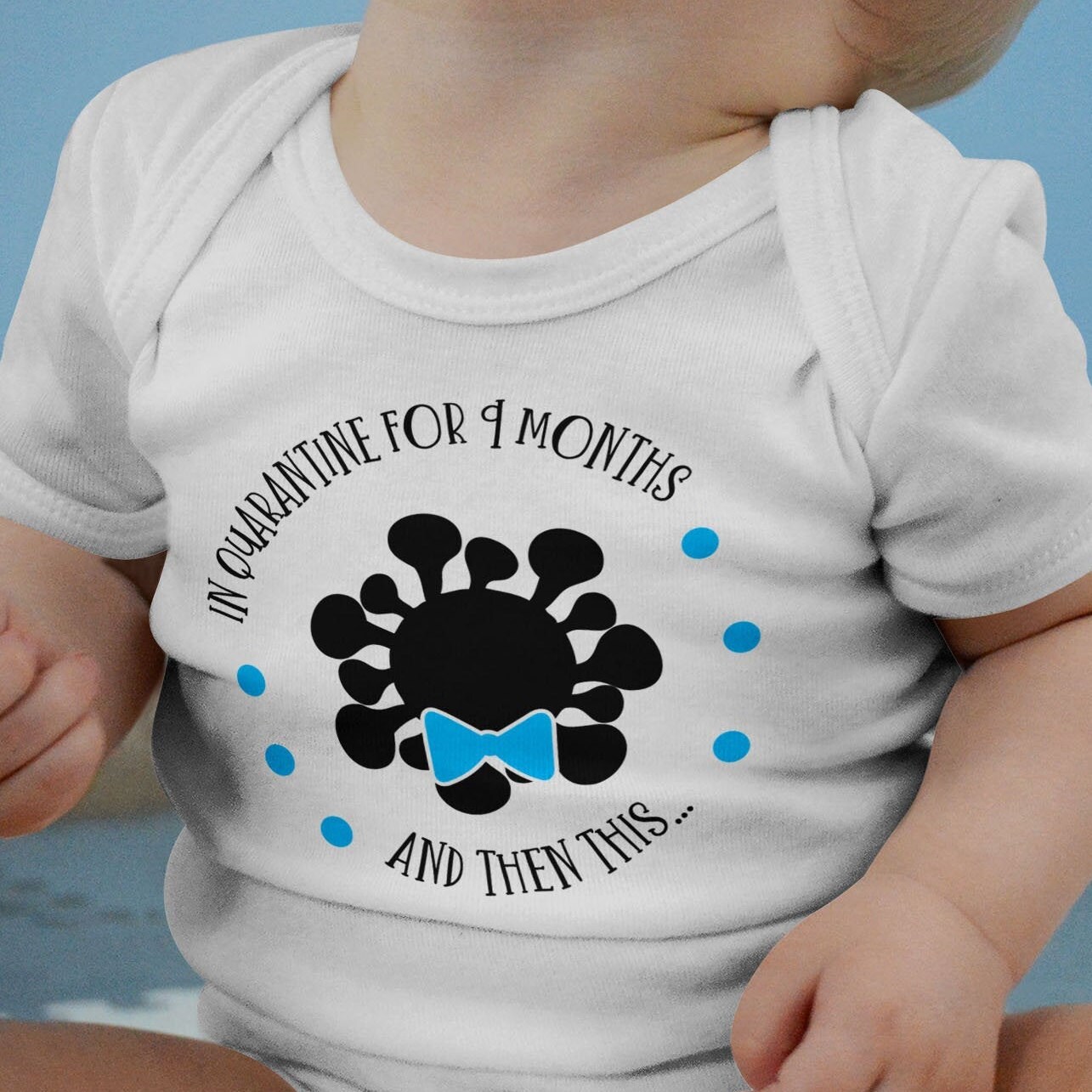 Download Baby In Pandemic Svg Funny Baby Svg Quarantine Svg Pandemic | Etsy
