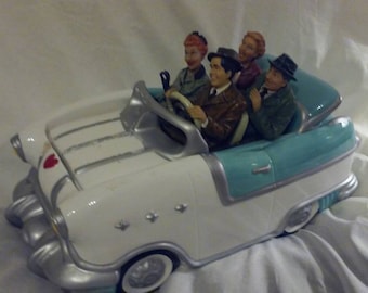 Vintage I Love Lucy Cookie Car Jar, First Edition, #2374 of 10,000. Inspired by the 1955 Pontiac convertible, All Characters