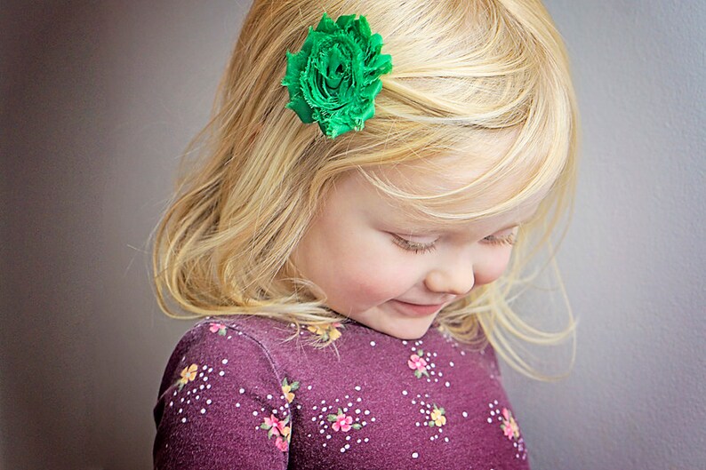 Gift for Teen Daughter Ivory Shabby Flower Hair Clip Cream Floral Christening Barrette for Baby Girl Photo Shoot Prop for Toddler