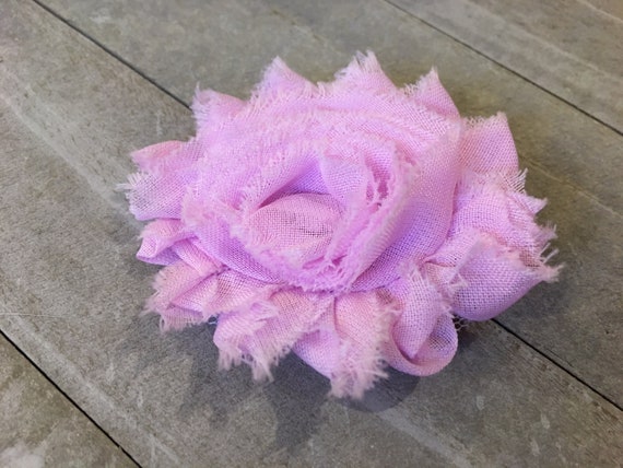 Icy Pink Flower Hair Clip Pinkish Purple Barrette Girls Etsy