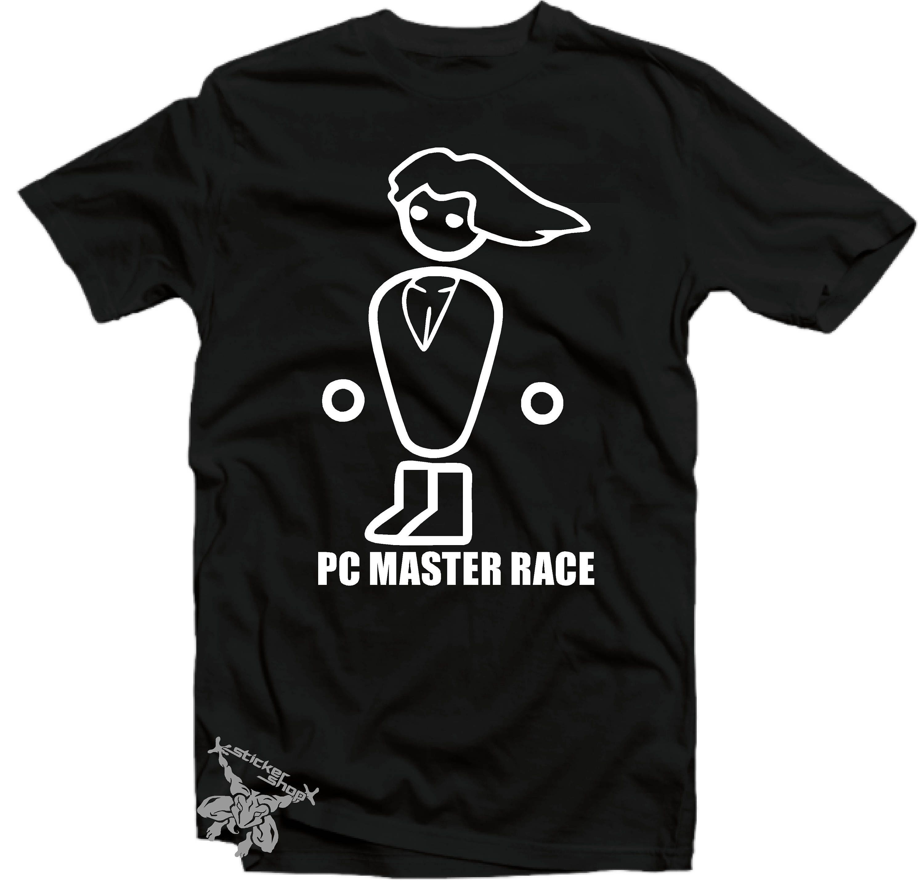 Sticker avec l'œuvre « PC Master Race CPU Ordinateur Gaming Gift